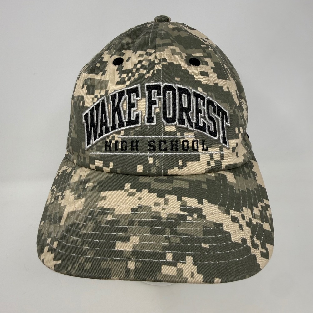 Nike Heritage 86 Wake Forest High School Digital Camo Hat Adjustable 384427-ASH